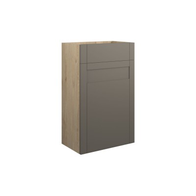 Anibel 500mm Standard WC Unit - Matt Stone (Oak Cab) | WC Un