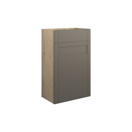 Anibel 500mm Standard WC Unit - Matt Stone (Oak Cab) | WC Un