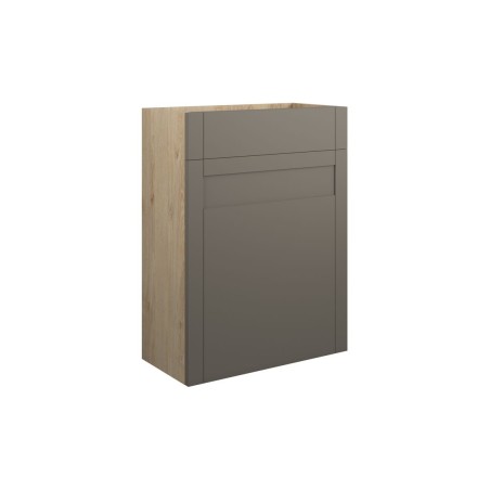 Anibel 600mm Standard WC Unit - Matt Stone (Oak Cab) | WC Un