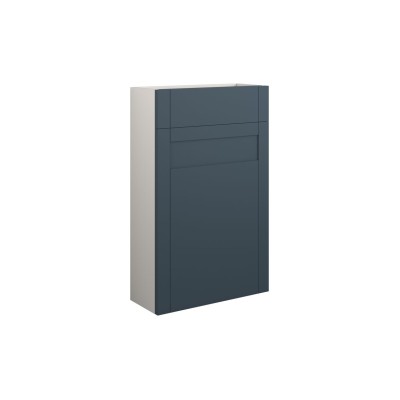 Anibel 500mm Slim WC Unit - Matt Arley Blue (Grey Cab) | WC