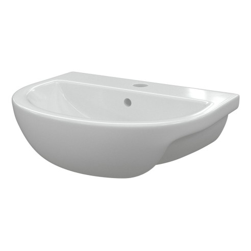 Terasso 500x390mm 1TH Semi Recessed Basin | Basins | Bathroo