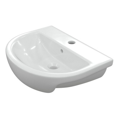 Terasso 500x390mm 1TH Semi Recessed Basin | Basins | Bathroo 2
