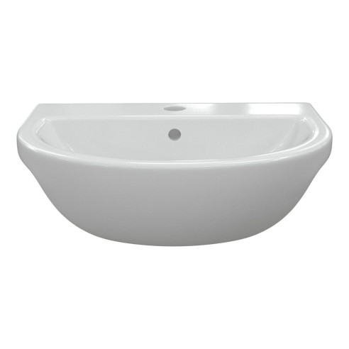 Terasso 500x390mm 1TH Semi Recessed Basin | Basins | Bathroo