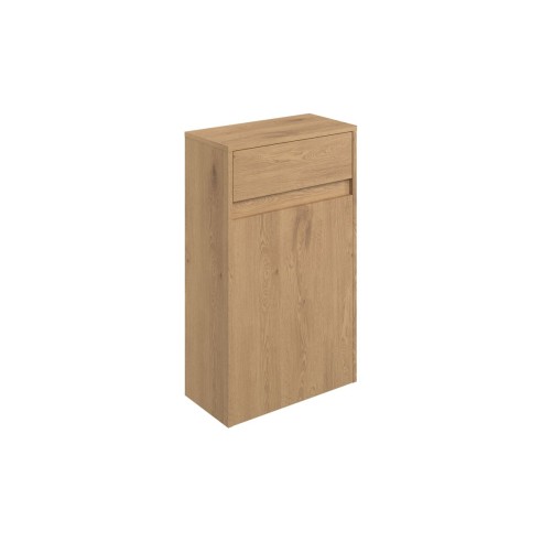 Evoro 500mm Floor Standing WC Unit - Seville Oak | WC Units