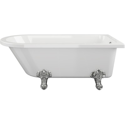 Matera Freestanding 1700x750x650mm 2TH Corner Bath w/Feet |