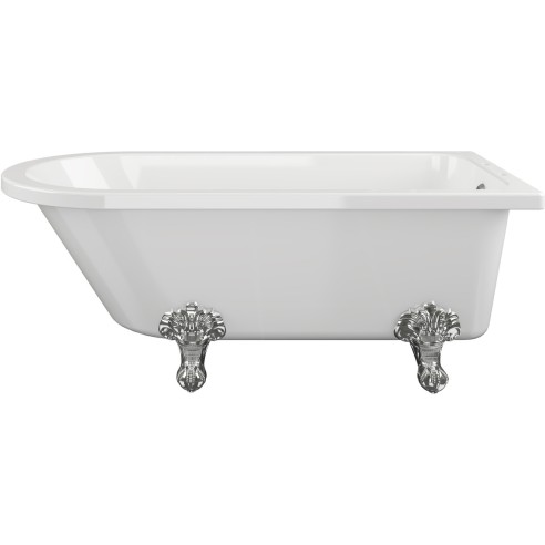 Matera Freestanding 1700x750x650mm 2TH Corner Bath w/Feet |