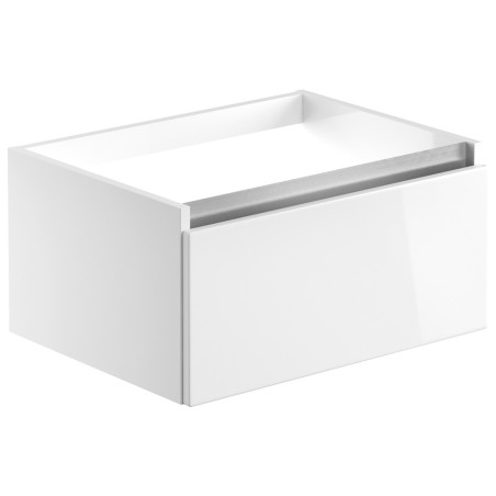 Coviha 600mm 1 Drawer Wall Hung Basin Unit (No Top) - White