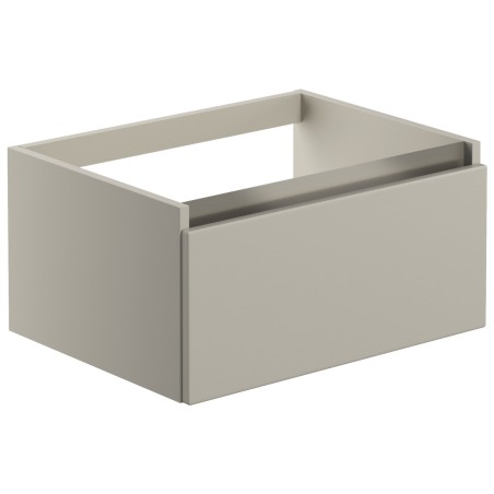 Coviha 600mm 1 Drawer Wall Hung Basin Unit (No Top) - Matt L