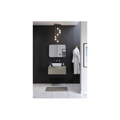 Coviha 600mm 1 Drawer Wall Hung Basin Unit (No Top) - Matt L 2