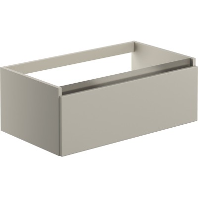 Coviha 800mm 1 Drawer Wall Hung Basin Unit (No Top) - Matt L