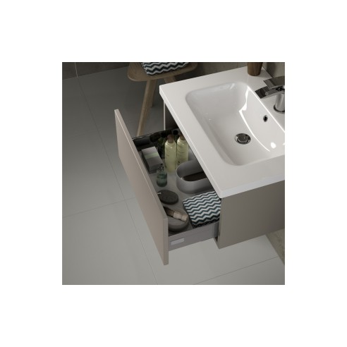 Coviha 615mm 2 Drawer Floor Standing Basin Unit Inc. Basin -