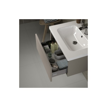 Coviha 600mm 2 Drawer Floor Standing Basin Unit (No Top) - M