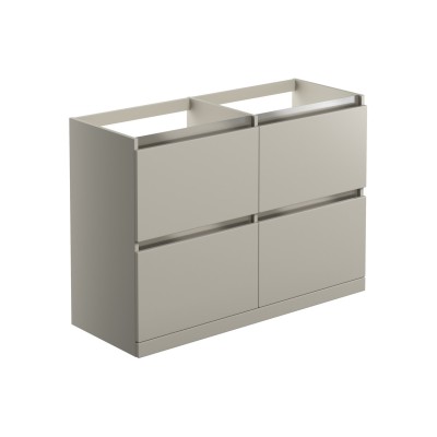 Coviha 1200mm Floor Standing Basin Unit Run (No Top) - Matt