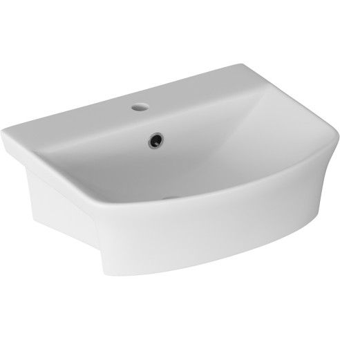 Seville 500x400mm 1TH Semi Recessed Basin | Basins | Bathroo