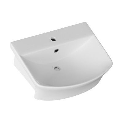 Seville 500x400mm 1TH Semi Recessed Basin | Basins | Bathroo 2