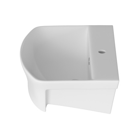 Seville 500x400mm 1TH Semi Recessed Basin | Basins | Bathroo