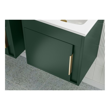 Evoro 510mm Floor Standing Unit Inc. Basin - Matt Antique Ro