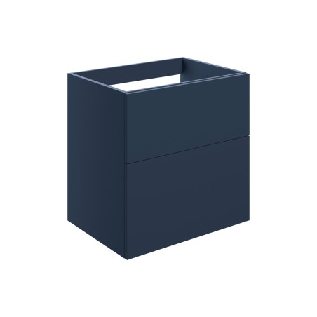 Sintra 590mm Wall Hung 2 Drawer Basin Unit (No Top) - Matt D