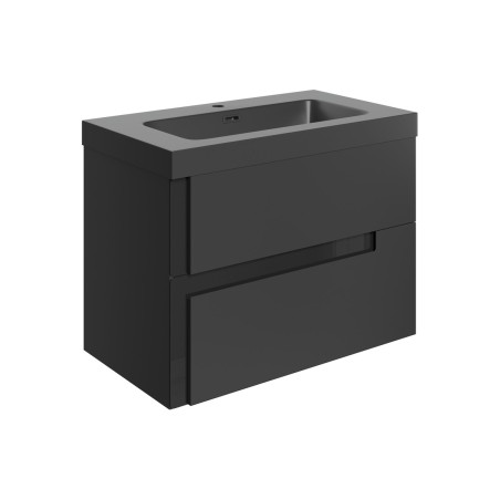 Coimbra 805mm Wall Hung 2 Drawer Basin Unit & 1TH Co-ordinat