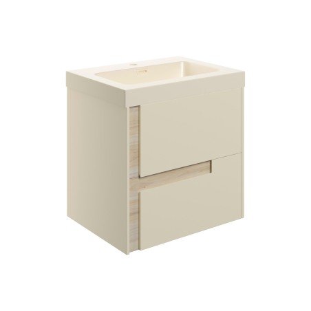 Coimbra 605mm Wall Hung 2 Drawer Basin Unit & 1TH Co-ordinat