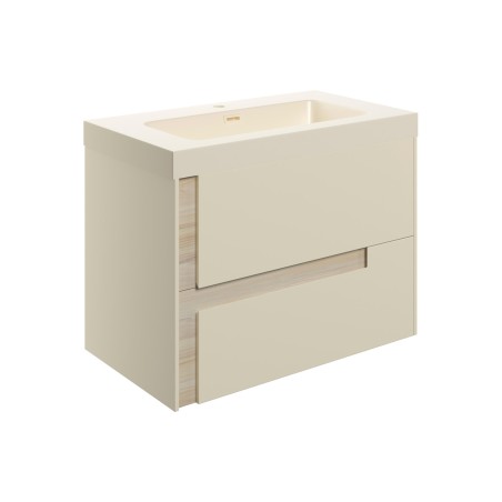 Coimbra 805mm Wall Hung 2 Drawer Basin Unit & 1TH Co-ordinat