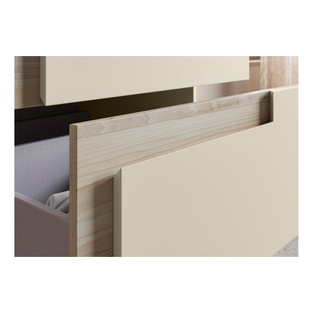 Coimbra 805mm Wall Hung 2 Drawer Basin Unit & 1TH Co-ordinat