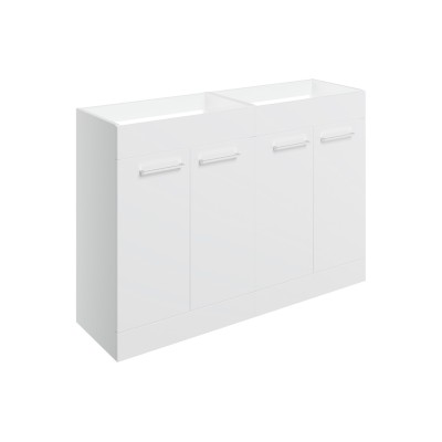 Valbom 1180mm Floor Standing 2 Door Basin Unit Run (No Top)