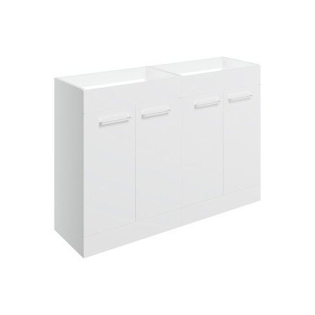 Valbom 1180mm Floor Standing 2 Door Basin Unit Run (No Top)