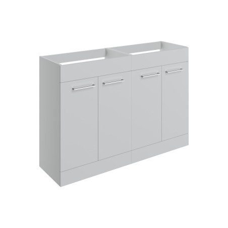 Valbom 1180mm Floor Standing 2 Door Basin Unit Run (No Top)