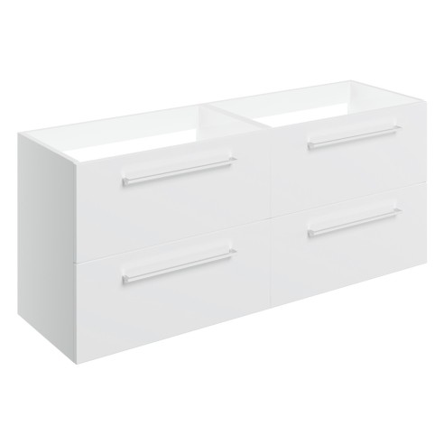 Valbom 1180mm Wall Hung 2 Drawer Basin Unit Run (No Top) - W