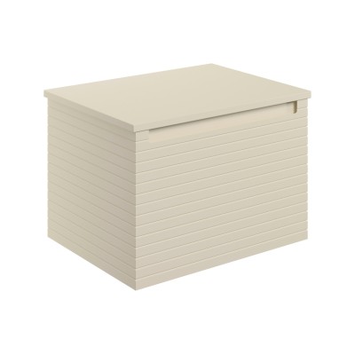 Aveiro 610mm Wall Hung 1 Drawer Basin Unit & Worktop - Matt