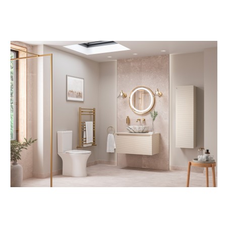 Aveiro 615mm Wall Hung 1 Drawer Basin Unit & 1TH Basin - Mat