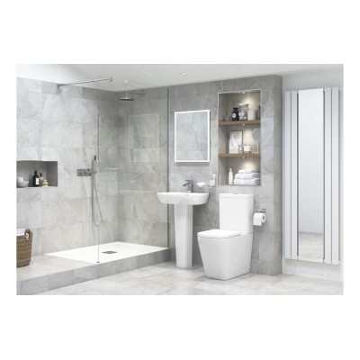 Toledo 495x415mm 1TH Semi Recessed Basin | Basins | Bathroom 2