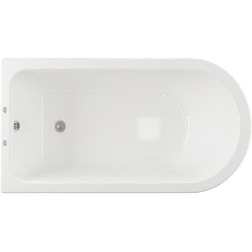 Matera Freestanding 1500x750x650mm 2TH Corner Bath w/Feet |