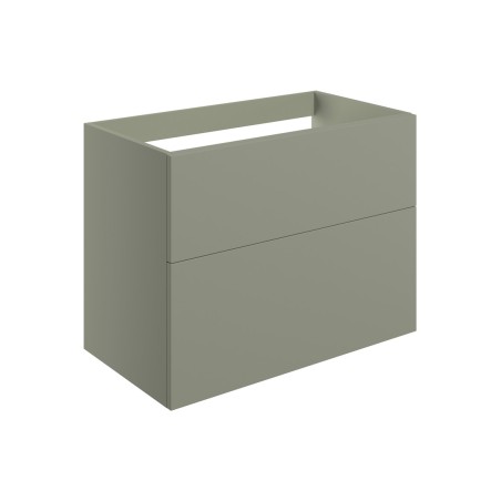 Sintra 790mm Wall Hung 2 Drawer Basin Unit (No Top) - Matt O