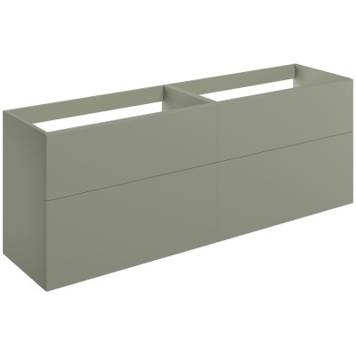 Sintra 1180mm Wall Hung 4 Drawer Basin Unit (No Top) - Matt