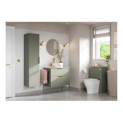Sintra 590mm Floor Standing 2 Door Basin Unit (No Top) - Mat 2