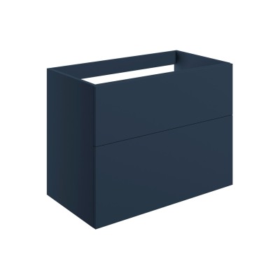 Sintra 790mm Wall Hung 2 Drawer Basin Unit (No Top) - Matt D