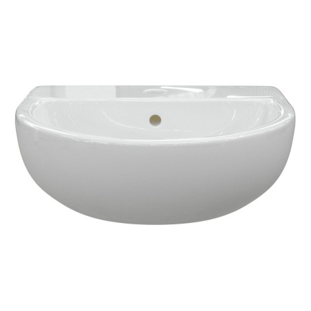 Terasso 450x400mm 1TH Cloakroom Basin & Black Bottle Trap |