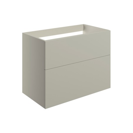 Sintra 790mm Wall Hung 2 Drawer Basin Unit (No Top) - Matt L