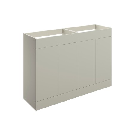 Sintra 1180mm Floor Standing 4 Door Basin Unit (No Top) - Ma