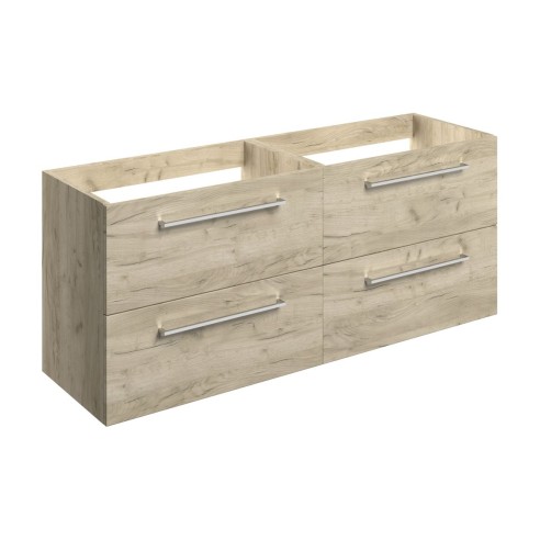 Valbom 1180mm Wall Hung 2 Drawer Basin Unit Run (No Top) - O