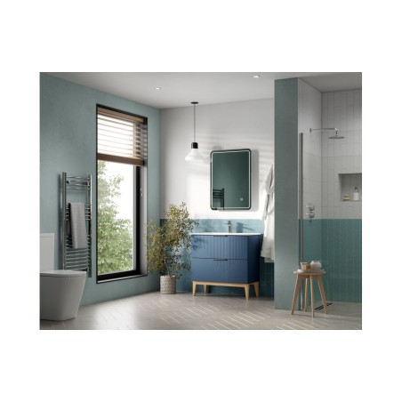 Lisbon 810mm Floor Standing 2 Drawer Basin Unit & Maple Oak