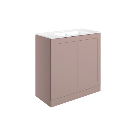 Marvao 815mm Floor Standing 2 Door Basin Unit & Basin - Matt