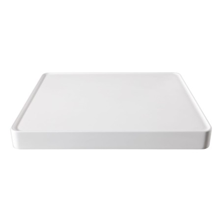 Abode Tableau 600mm Basin Shelf & Brackets - Chalk White | V