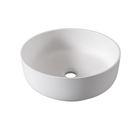 Abode Tableau/Cava Shelf & Round Basin Set - Chalk White w/B