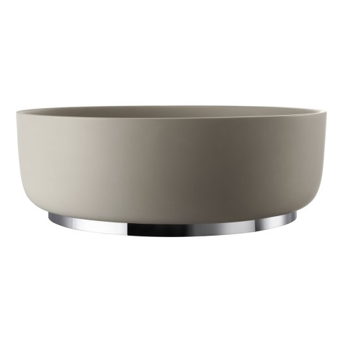 Abode Cava 375mm Round Basin - Pebble Grey | Basins | Bathro