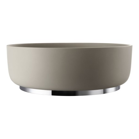 Abode Cava 375mm Round Basin - Pebble Grey | Basins | Bathro