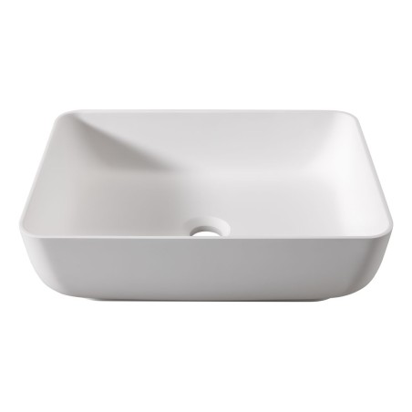 Abode Cava 450x350mm Tablet Basin - Chalk White | Basins | B