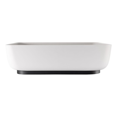 Abode Cava 450x350mm Tablet Basin - Chalk White | Basins | B 2
